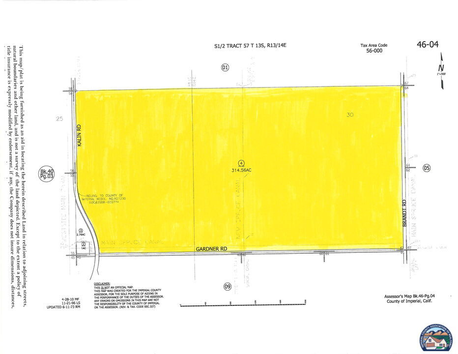 Kalin Rd., Brawley, CA for Sale
