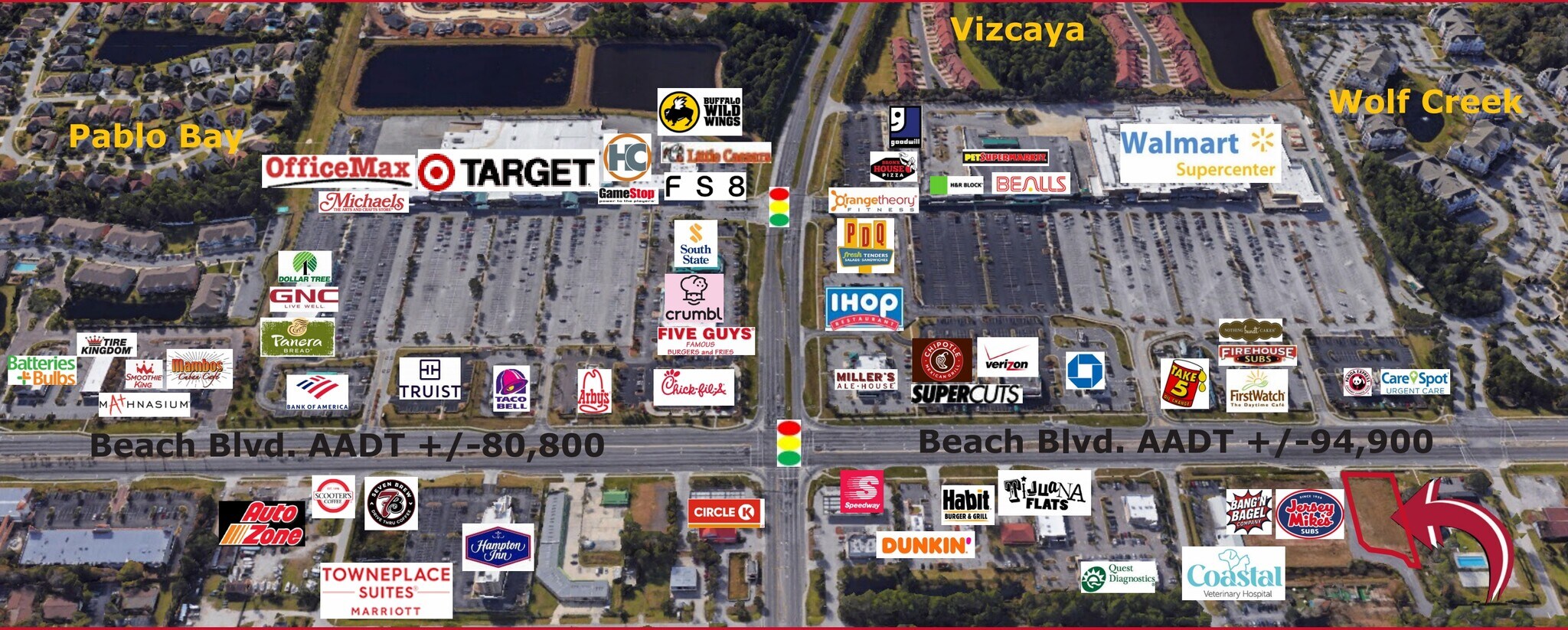 13401 Beach Blvd, Jacksonville, FL for Rent