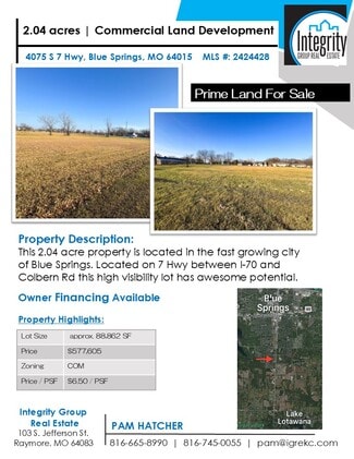 Blue Springs, MO Commercial - 4075 SW 7 Hwy