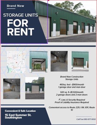 Plantsville, CT Industrial - 15 East Summer St Plantsville, CT Industrial - 15 East Summer St