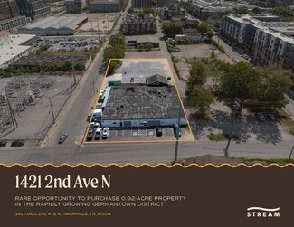 Nashville, TN Commercial Land - 1423 2nd Ave N