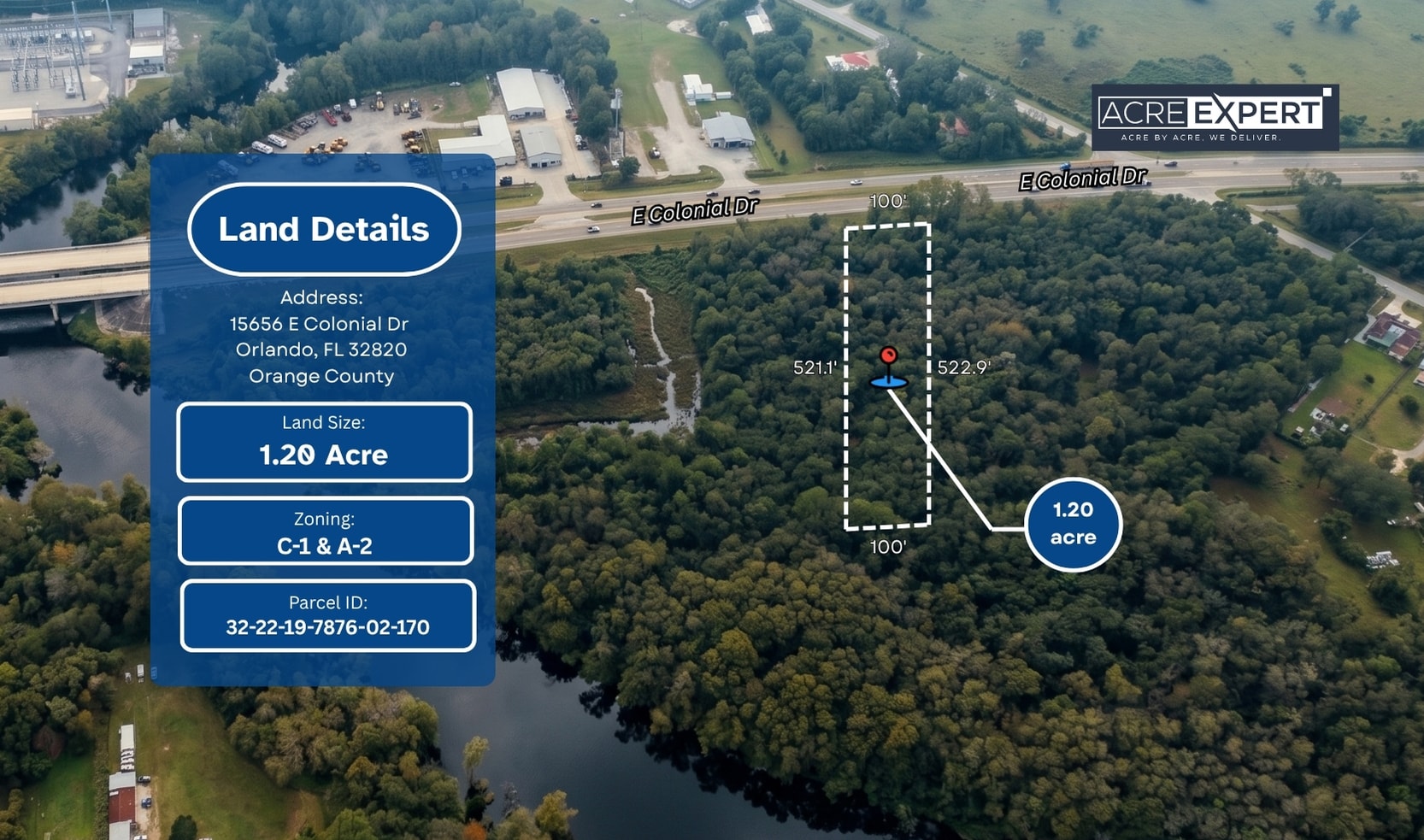 15656 E Colonial Dr, Orlando, FL for Sale