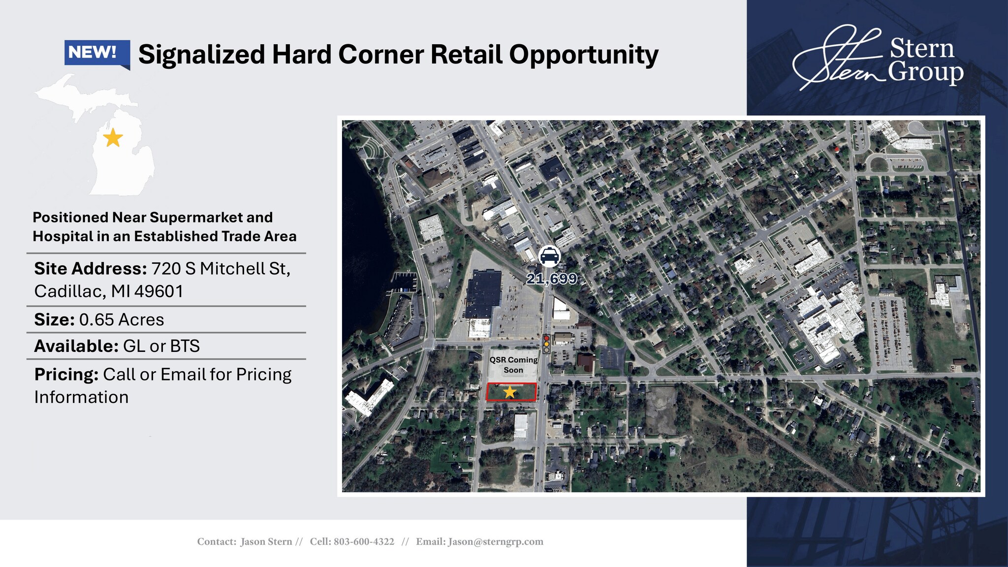 720 Mitchell St, Cadillac, MI for Rent
