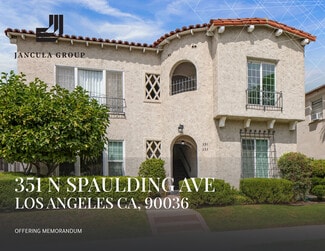 Los Angeles, CA Apartments - 351 N Spaulding Ave Los Angeles, CA Apartments - 351 N Spaulding Ave