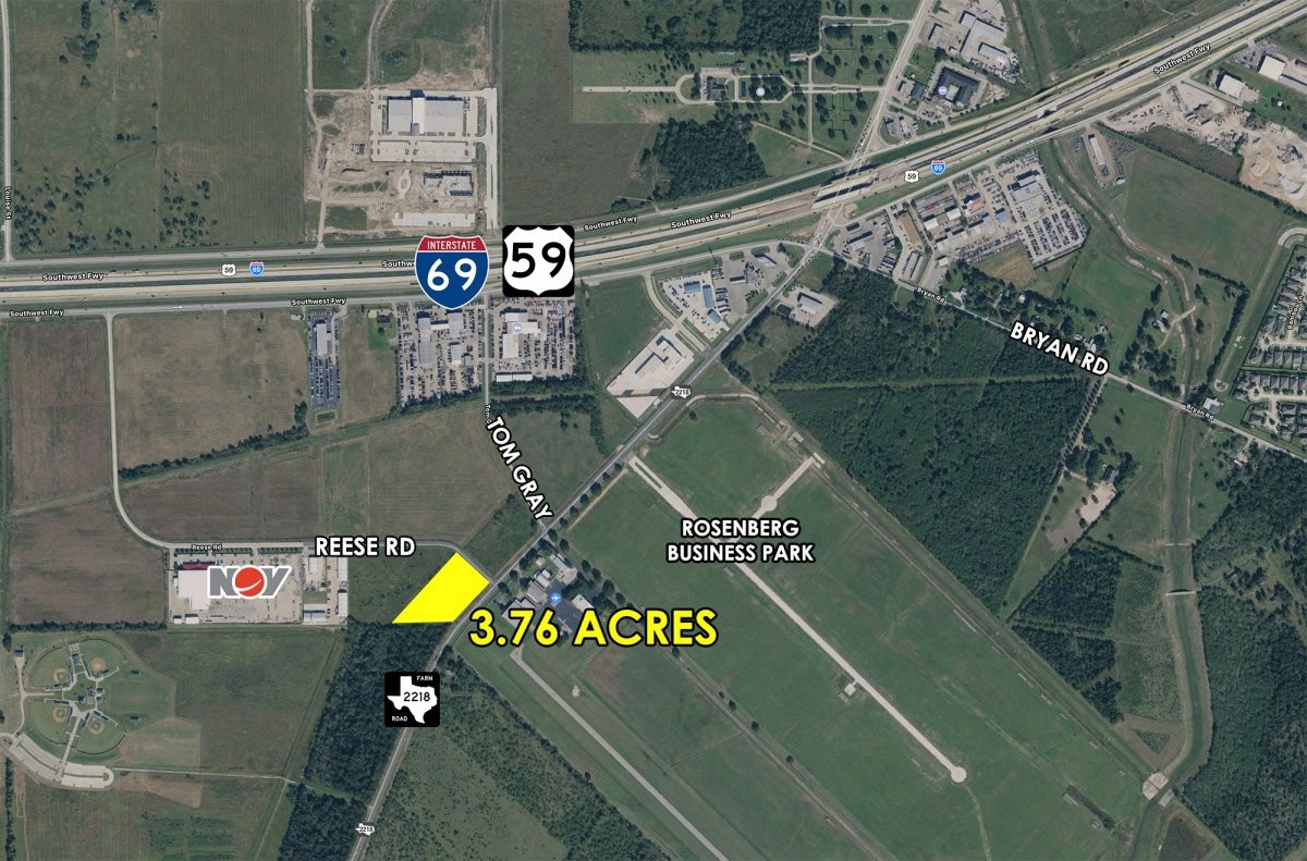 FM 2218 & Reese Rd, Rosenberg, TX for Sale