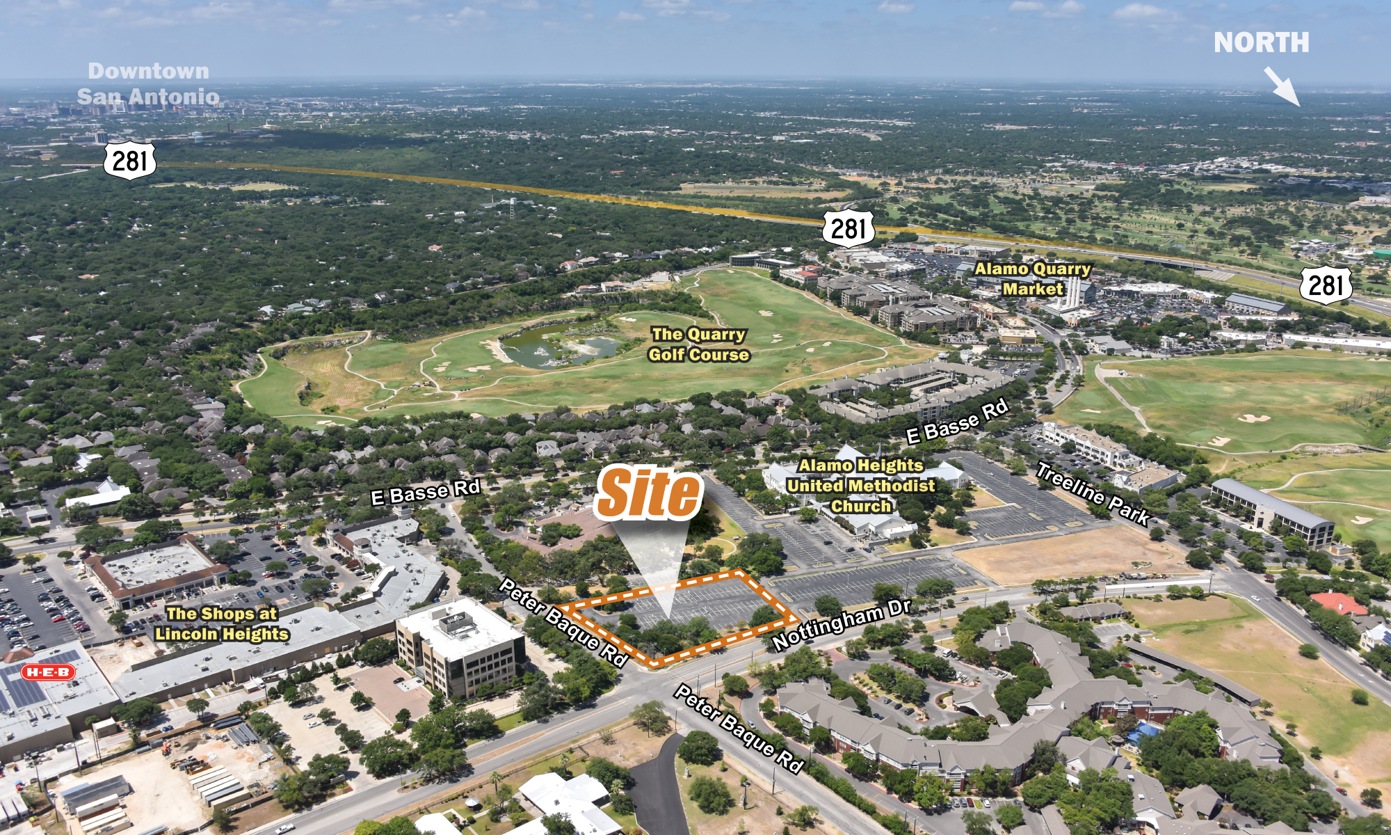 SWC of Peter Baque Rd and Nottingham Place, San Antonio, TX for Sale