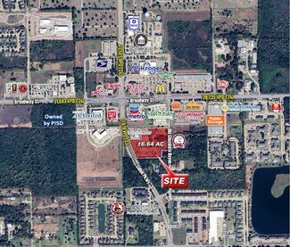 Pearland, TX Commercial Land - 2830 Old Chocolate Bayou Rd