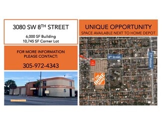 Miami, FL Office/Retail - 3090 SW 8th St