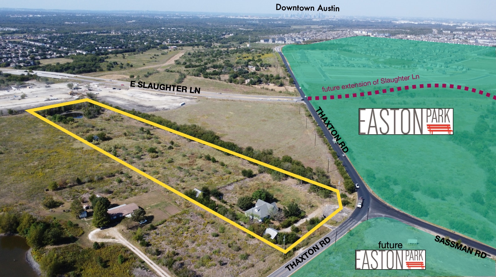 Thaxton and Sassman Intersection, Austin, TX for Sale