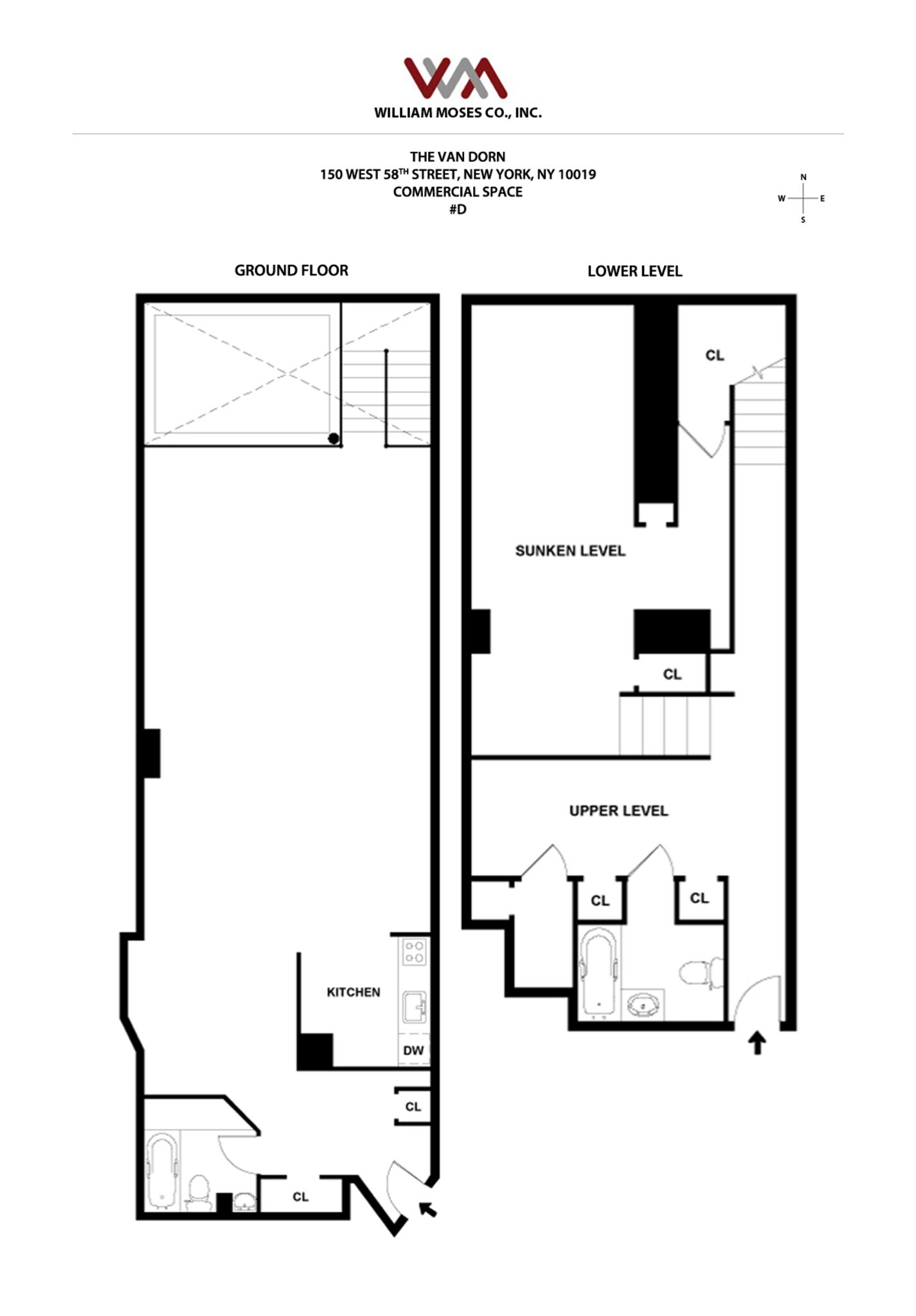 150 W 58th St, New York, NY for Rent