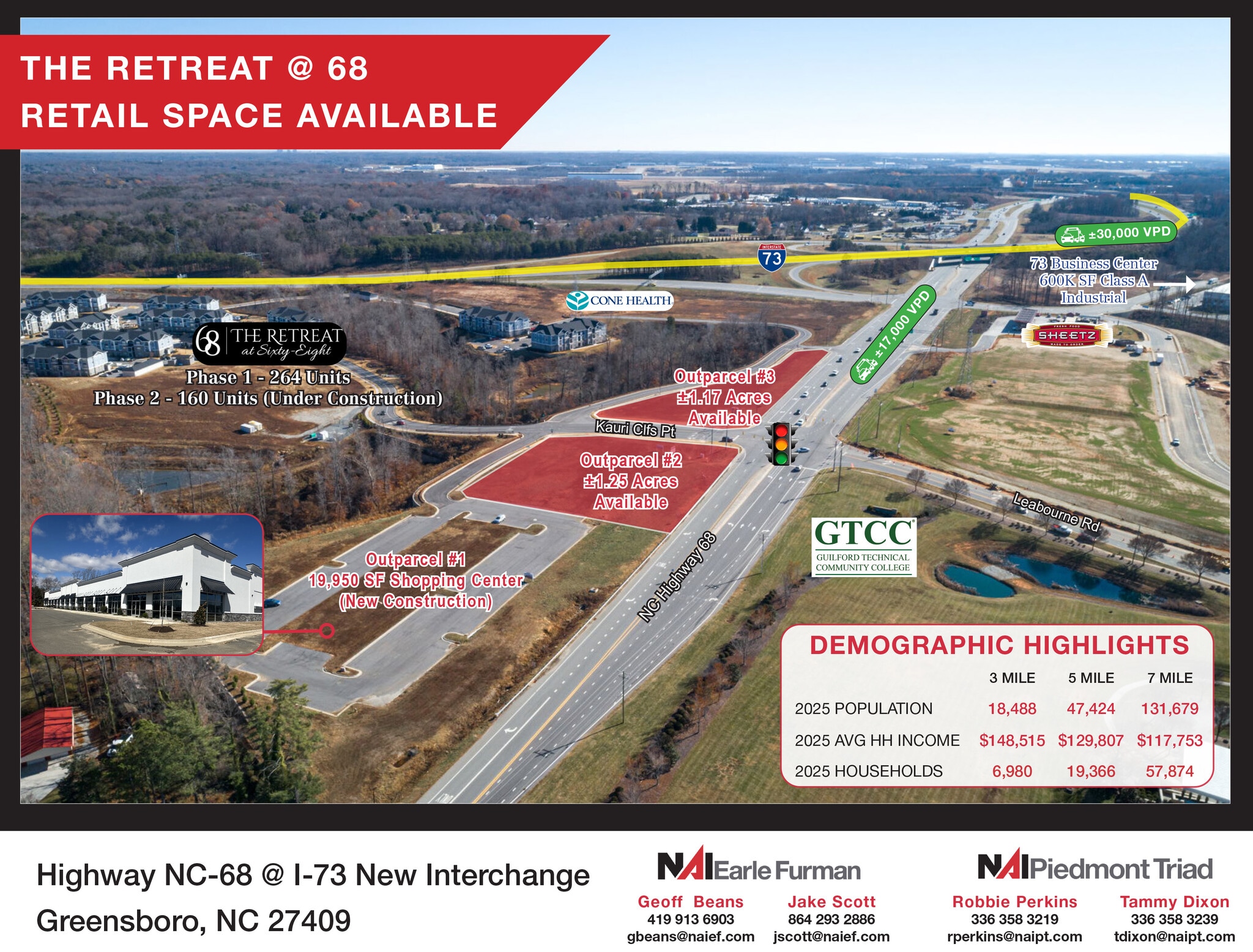 1 US-68 Hwy, Greensboro, NC for Rent
