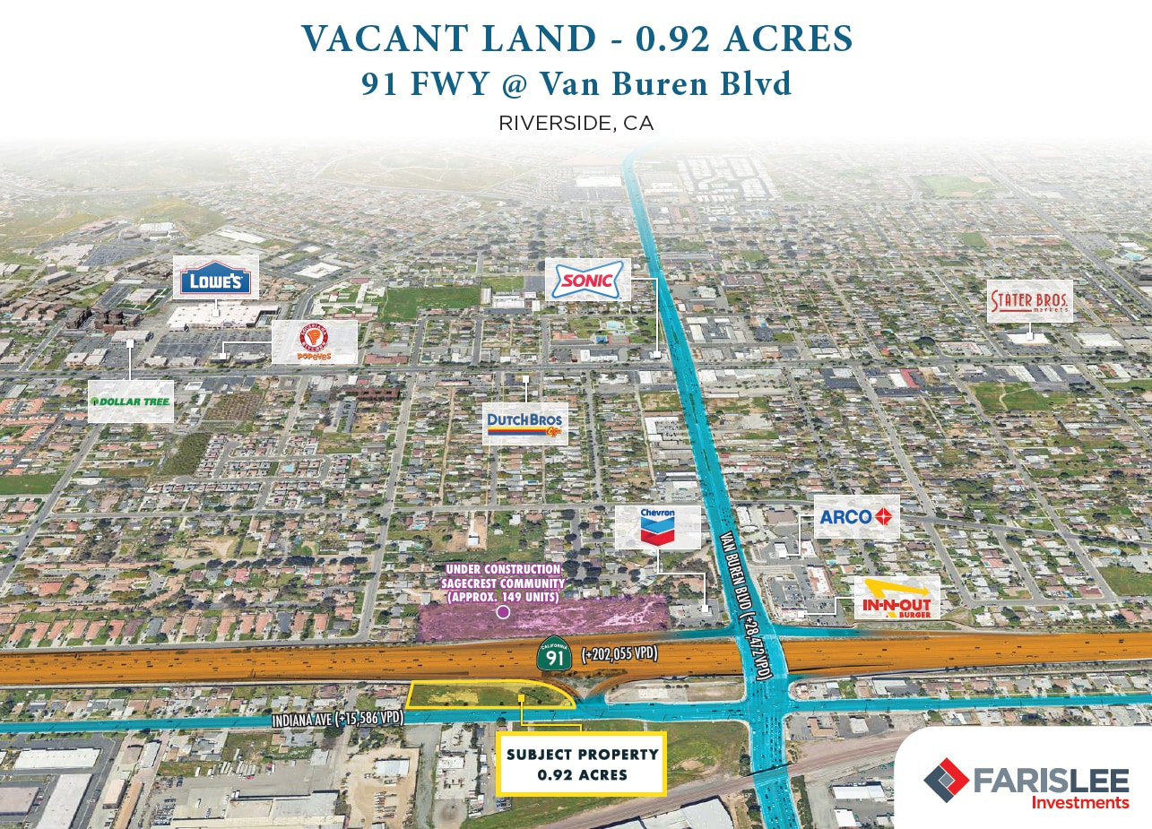 Indiana Ave, Riverside, CA for Sale