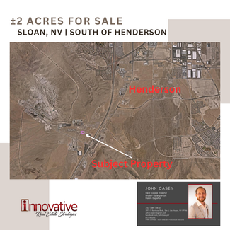 Sloan, NV Commercial - 4200 Huckleberry Ln