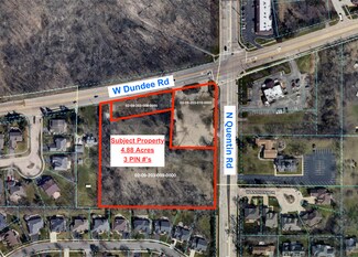 Palatine, IL Commercial Land - 885 W Dundee Rd