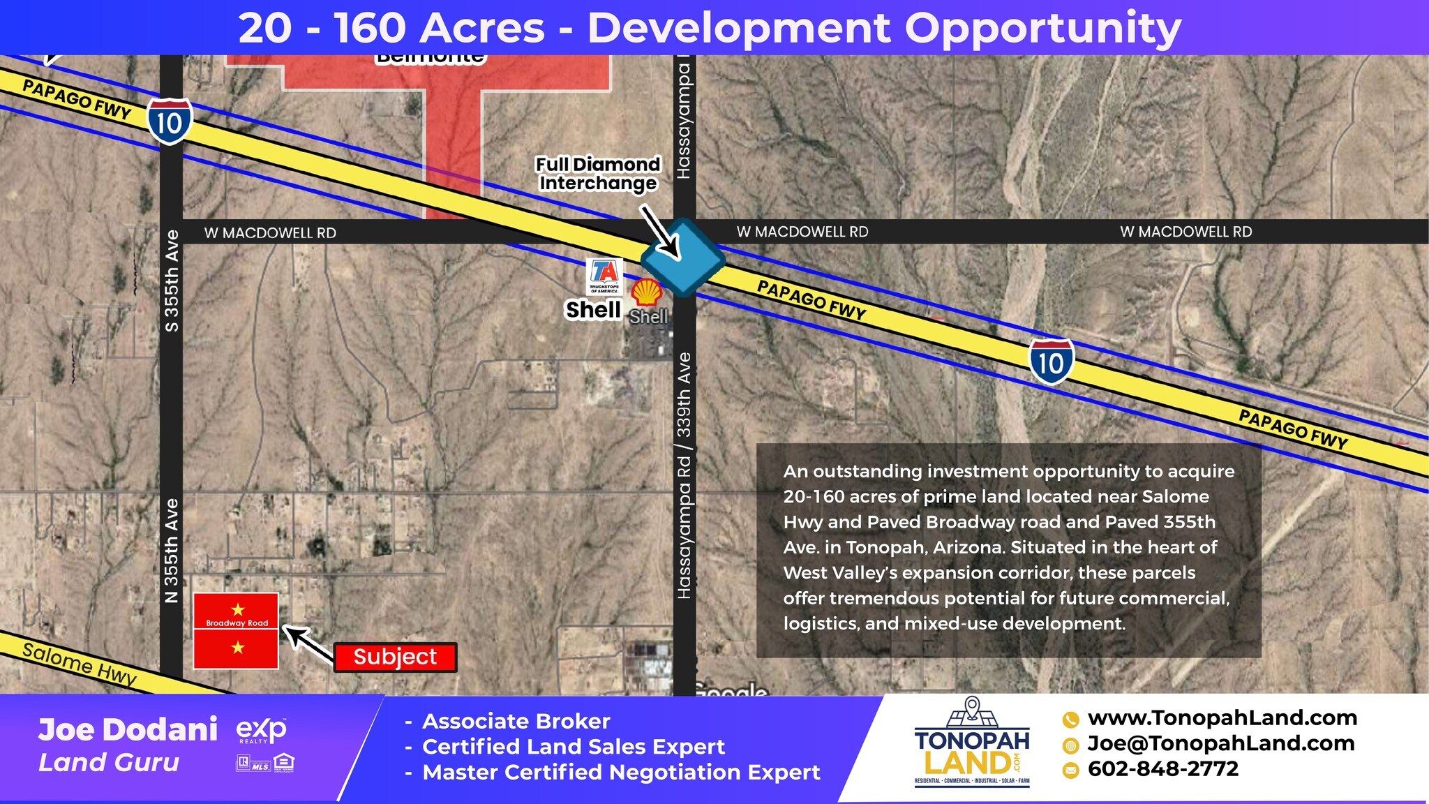 0 W Broadway RD Lot 1,, Tonopah, AZ for Sale