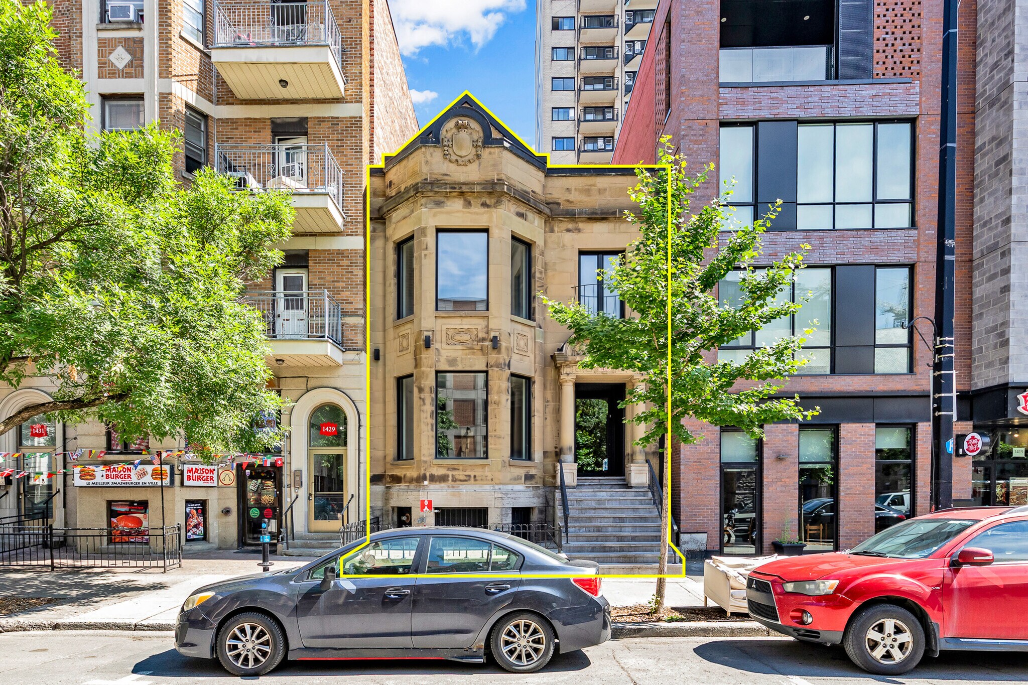 1425 Rue Bishop, Montréal, QC for Rent