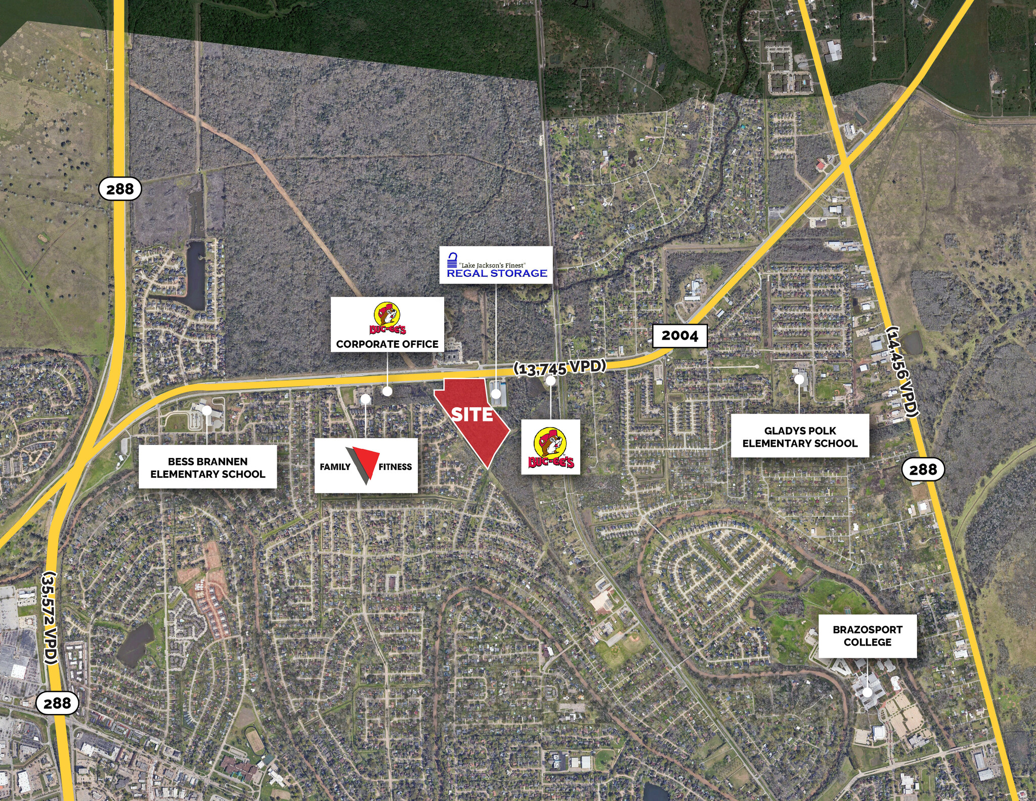 100 FM 2004, Lake Jackson, TX for Sale
