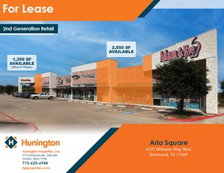 Richmond, TX Retail - 4125 Williams Way Blvd