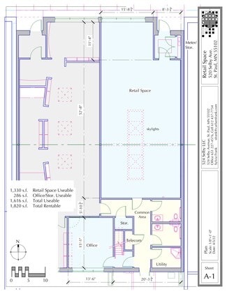 Saint Paul, MN Retail - 520-524 Selby Ave