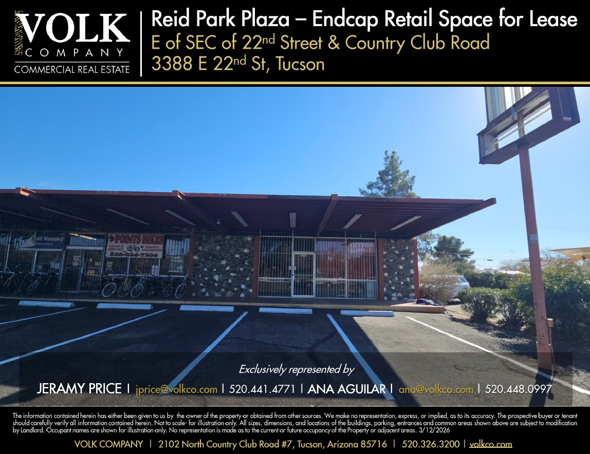 3388-3394 E 22nd St, Tucson, AZ for Rent