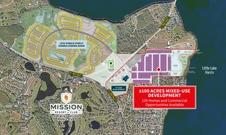 Howey In The Hills, FL Commercial Land - N Palm Avenue and State Road 19