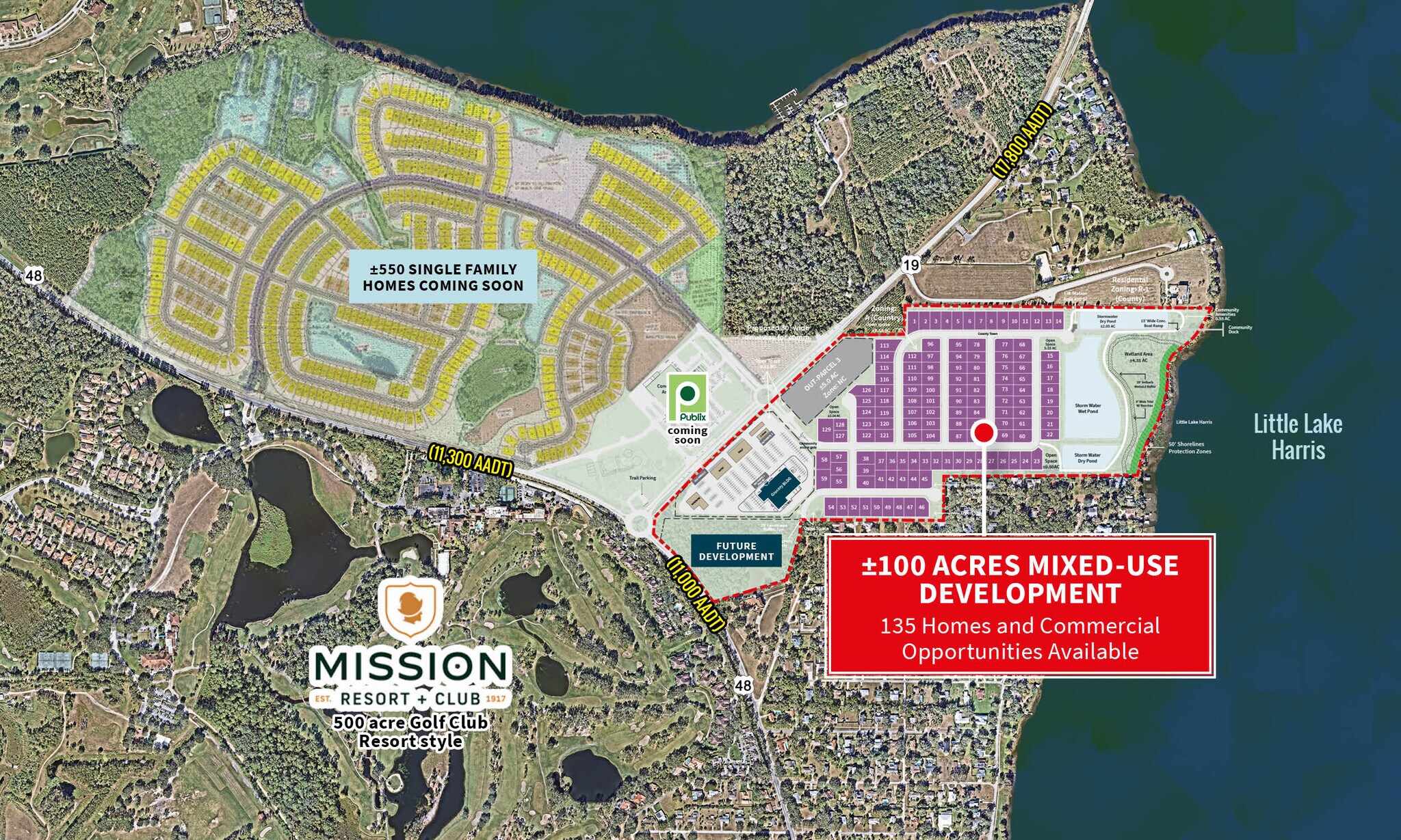 N Palm Avenue and State Road 19, Howey In The Hills, FL for Rent