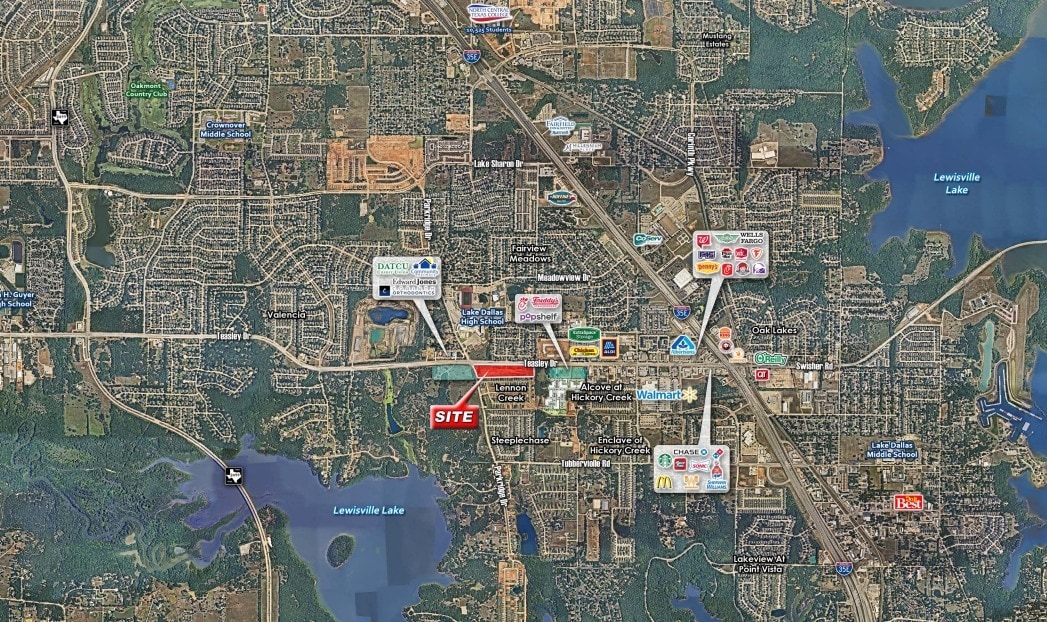 SEC of Swisher Rd & Parkridge Dr, Corinth, TX for Rent