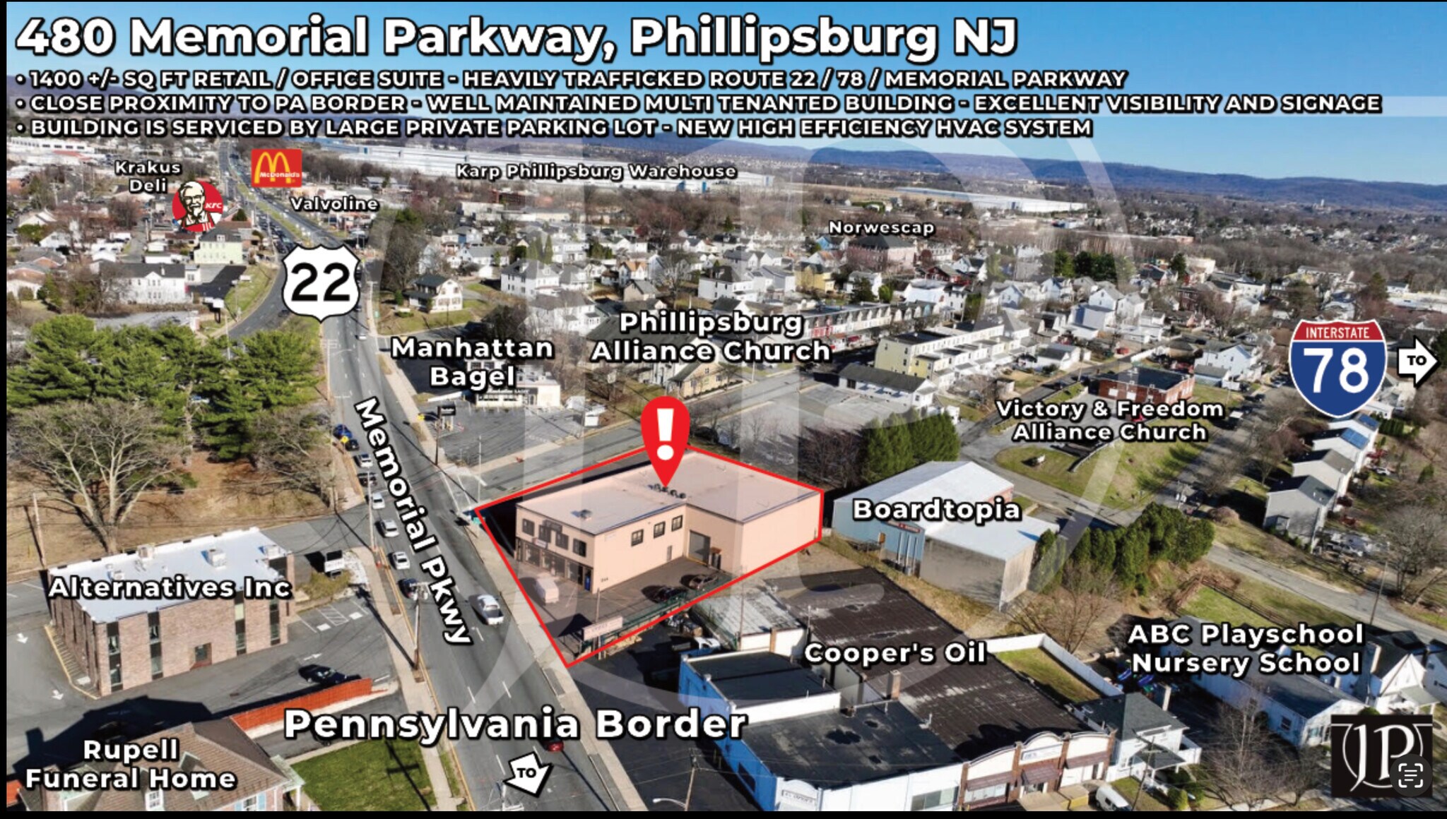 480 Memorial Pky, Phillipsburg, NJ for Rent