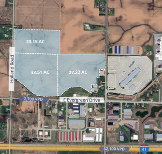 Kaukauna, WI Commercial Land - Holland Road @ Evergreen Drive
