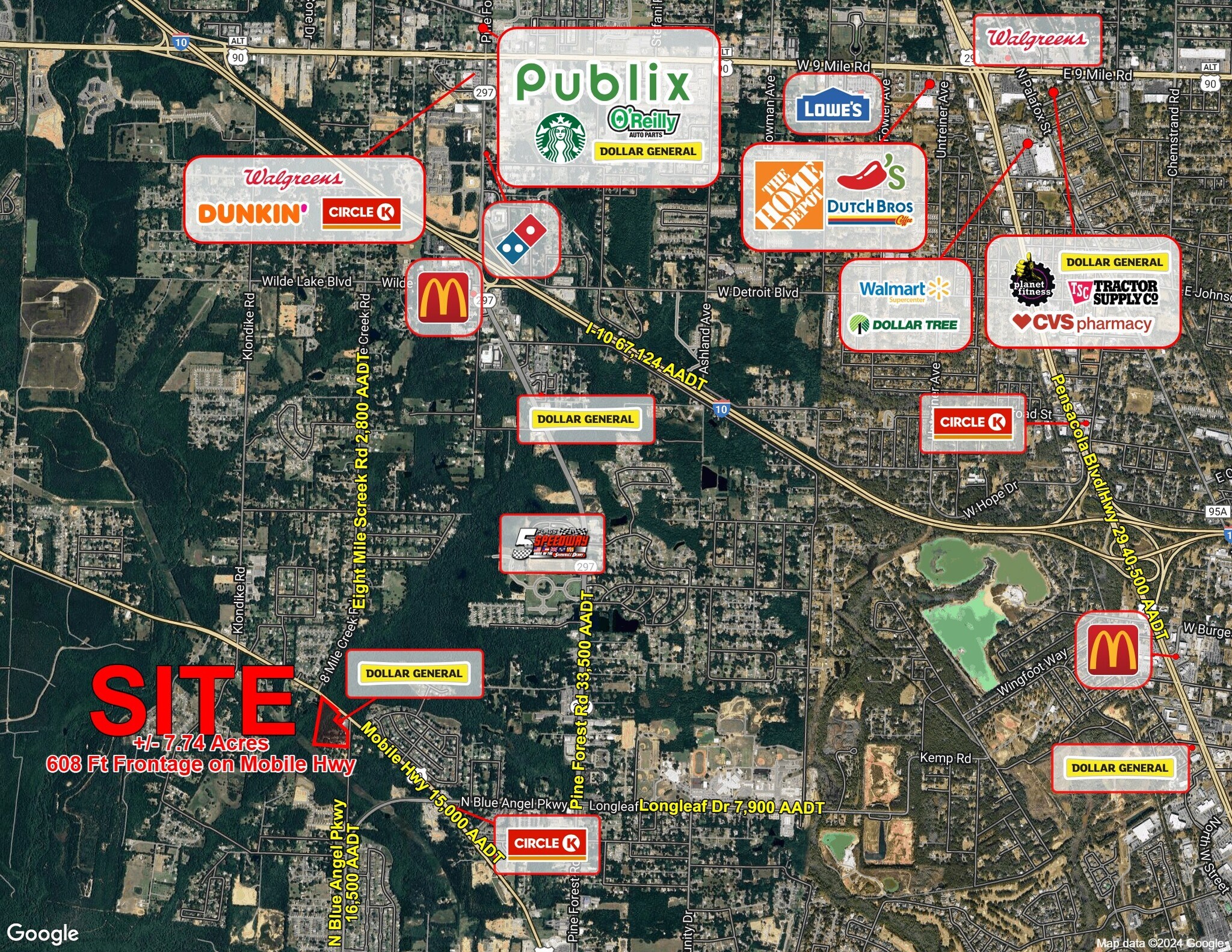 7085 Mobile Hwy, Pensacola, FL for Sale