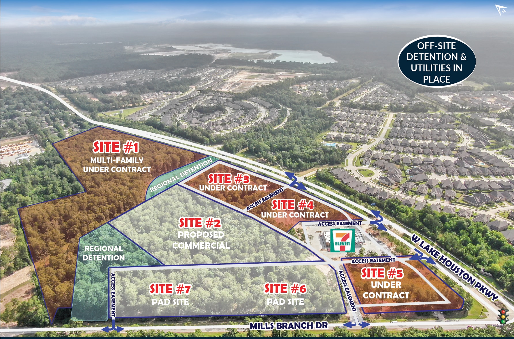 0 W Lake Houston Pkwy, Kingwood, TX for Sale