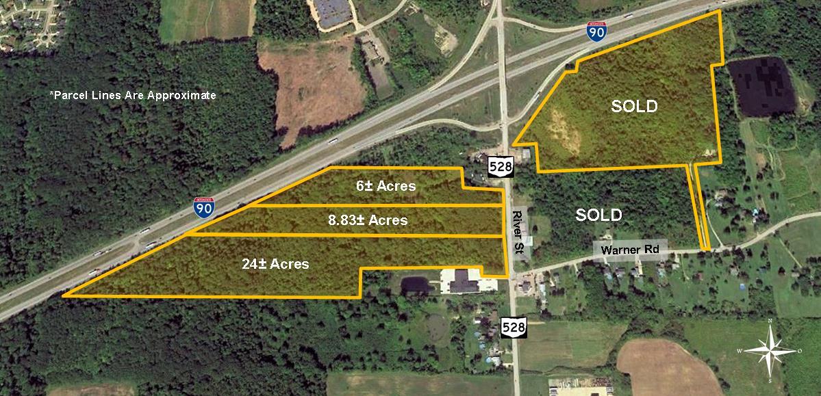 SR-528 & I-90, Madison, OH for Sale