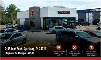 Dyersburg, TN Restaurant - 2455 Lake Rd