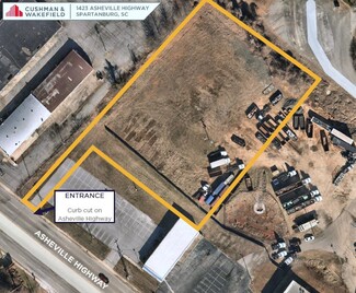 Spartanburg, SC Commercial Land - 1423 Asheville Hwy