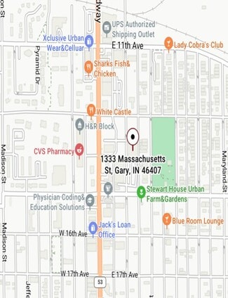 Gary, IN Commercial - 1333 Massachusetts St Gary, IN Commercial - 1333 Massachusetts St