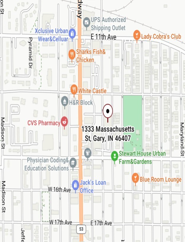 1333 Massachusetts St, Gary, IN for Sale