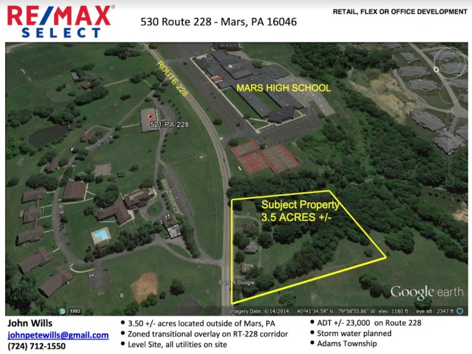 530 Route 228, Mars, PA for Sale