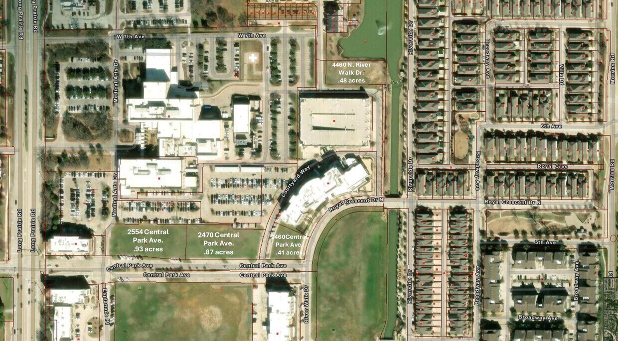 2460-2554 Central Park Avenue & 4460 N River Walk, Flower Mound, TX for Sale