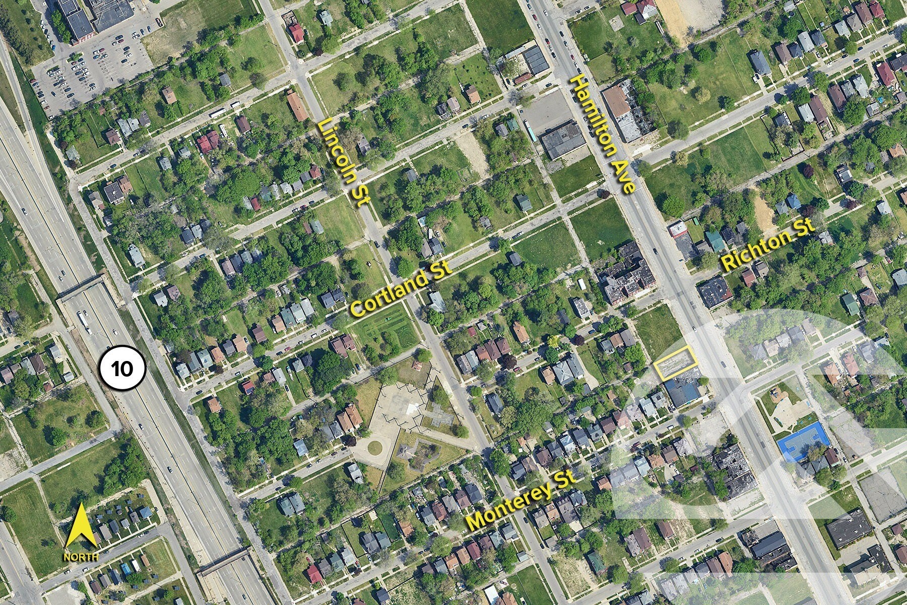 12129 Hamilton Ave, Highland Park, MI for Sale