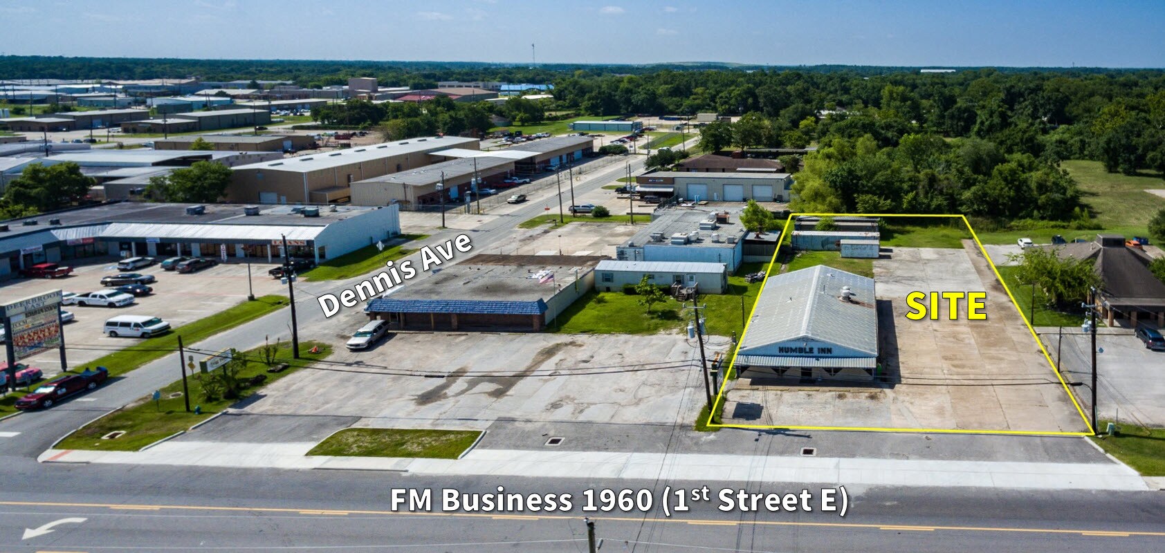 1410 1st St E Humble, TX 77338 Retail Property for Lease on