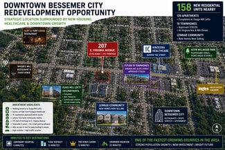 Bessemer City, NC Commercial - 207 E Virginia Ave Bessemer City, NC Commercial - 207 E Virginia Ave