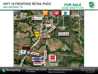 San Antonio, TX Commercial Land - 12871 Frontage Road 16 San Antonio, TX Commercial Land - 12871 Frontage Road 16