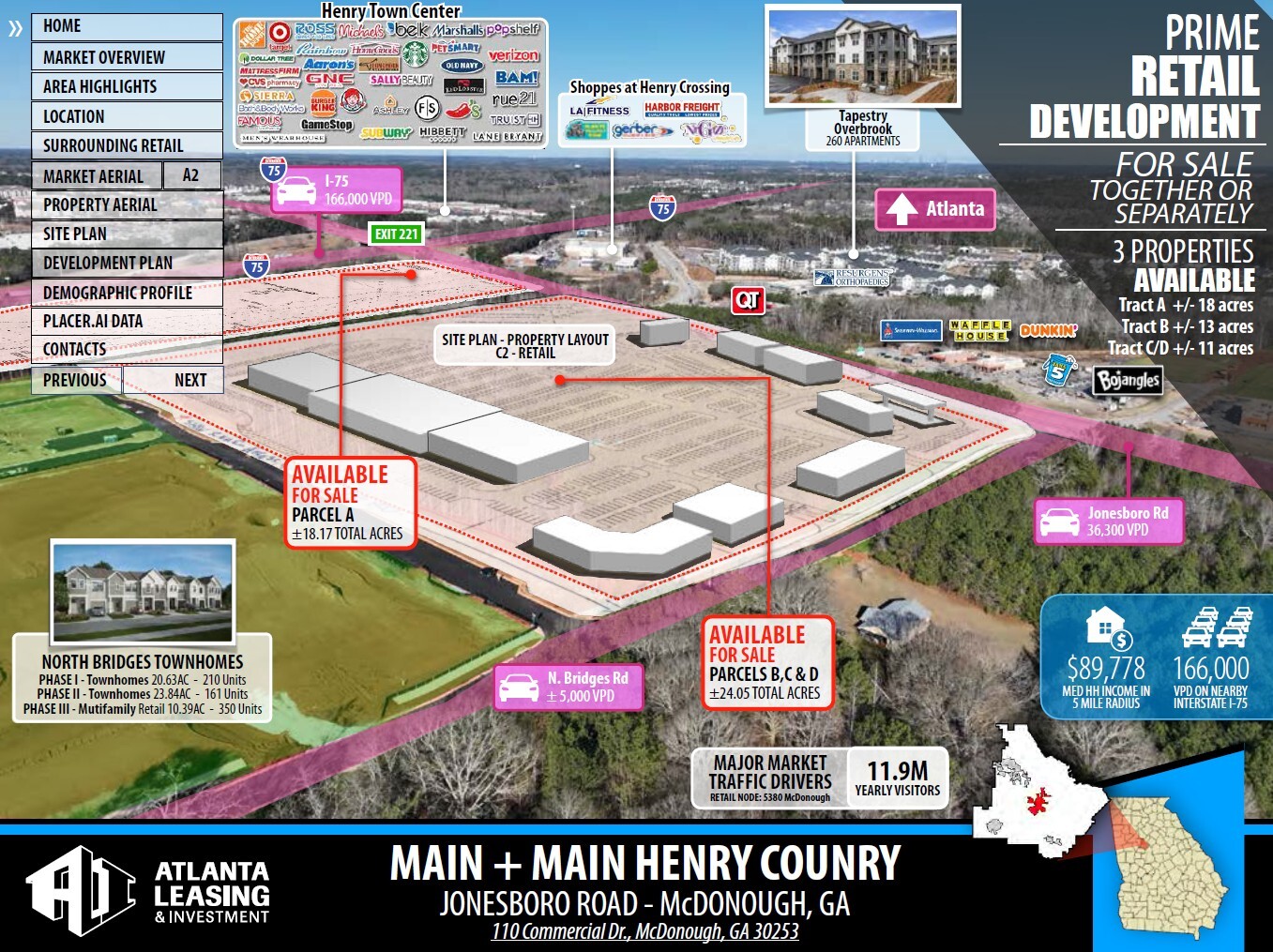 110 Commercial Dr, McDonough, GA for Sale