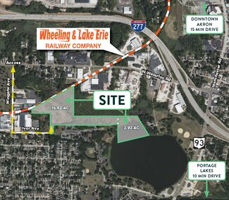 Akron, OH Commercial Land - 875 Ivor Avenue Akron, OH Commercial Land - 875 Ivor Avenue