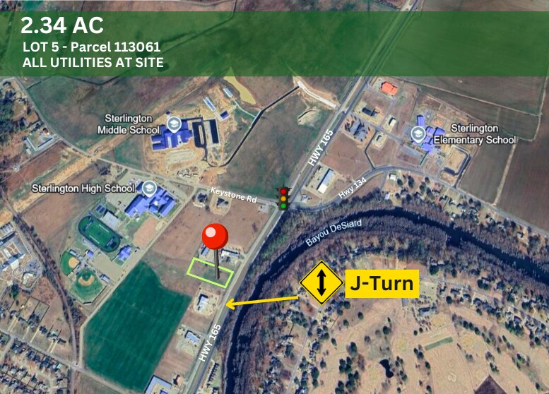 Hwy 165/Sterlington Road, Monroe, LA for Sale