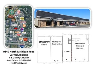Carmel, IN Retail, Industrial - 9830 N Michigan Rd