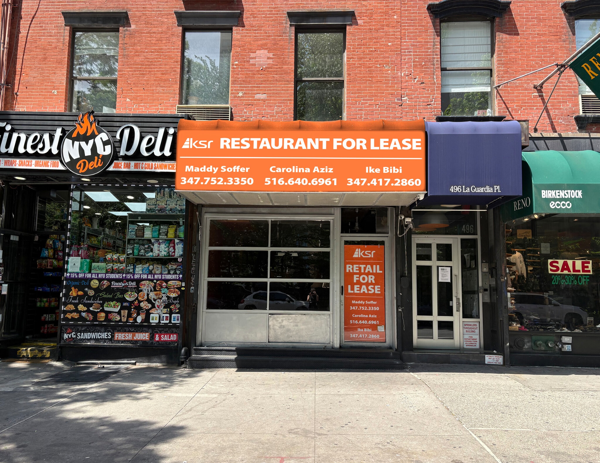 490-496 Laguardia Pl, New York, NY for Rent