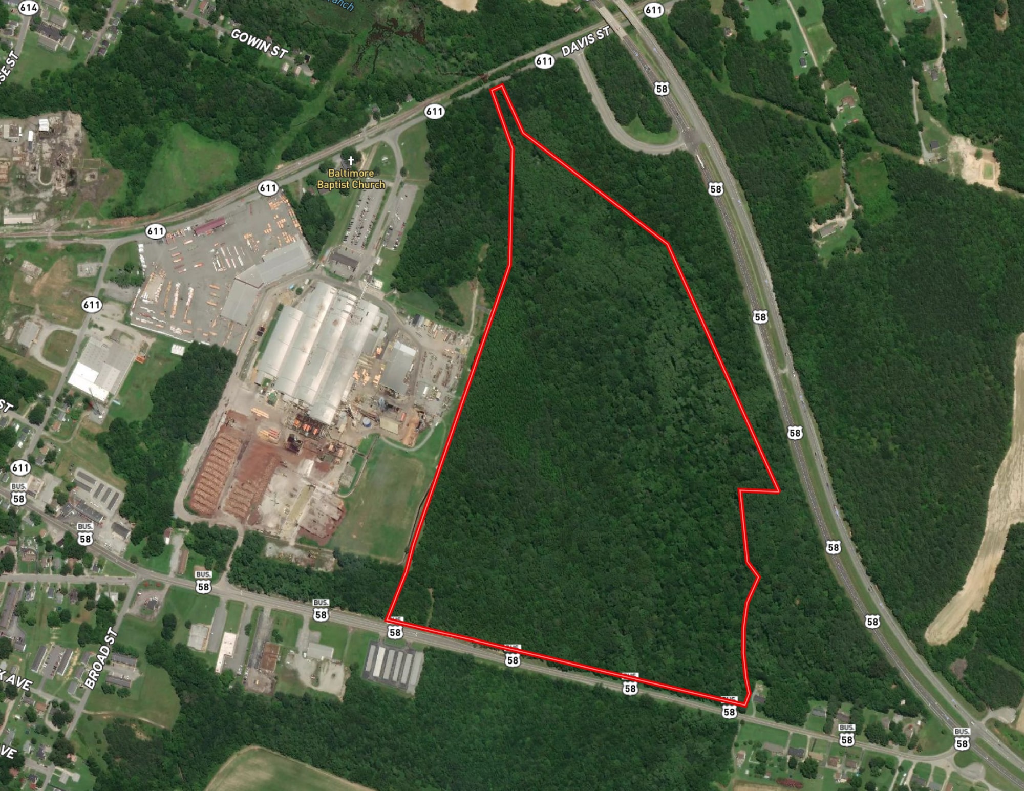 0 Davis Street, Emporia, VA for Sale