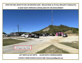 Mineral Wells, TX Office/Retail, Retail - 1207 E Hubbard St
