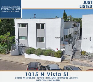 West Hollywood, CA undefined - 1015 N Vista St